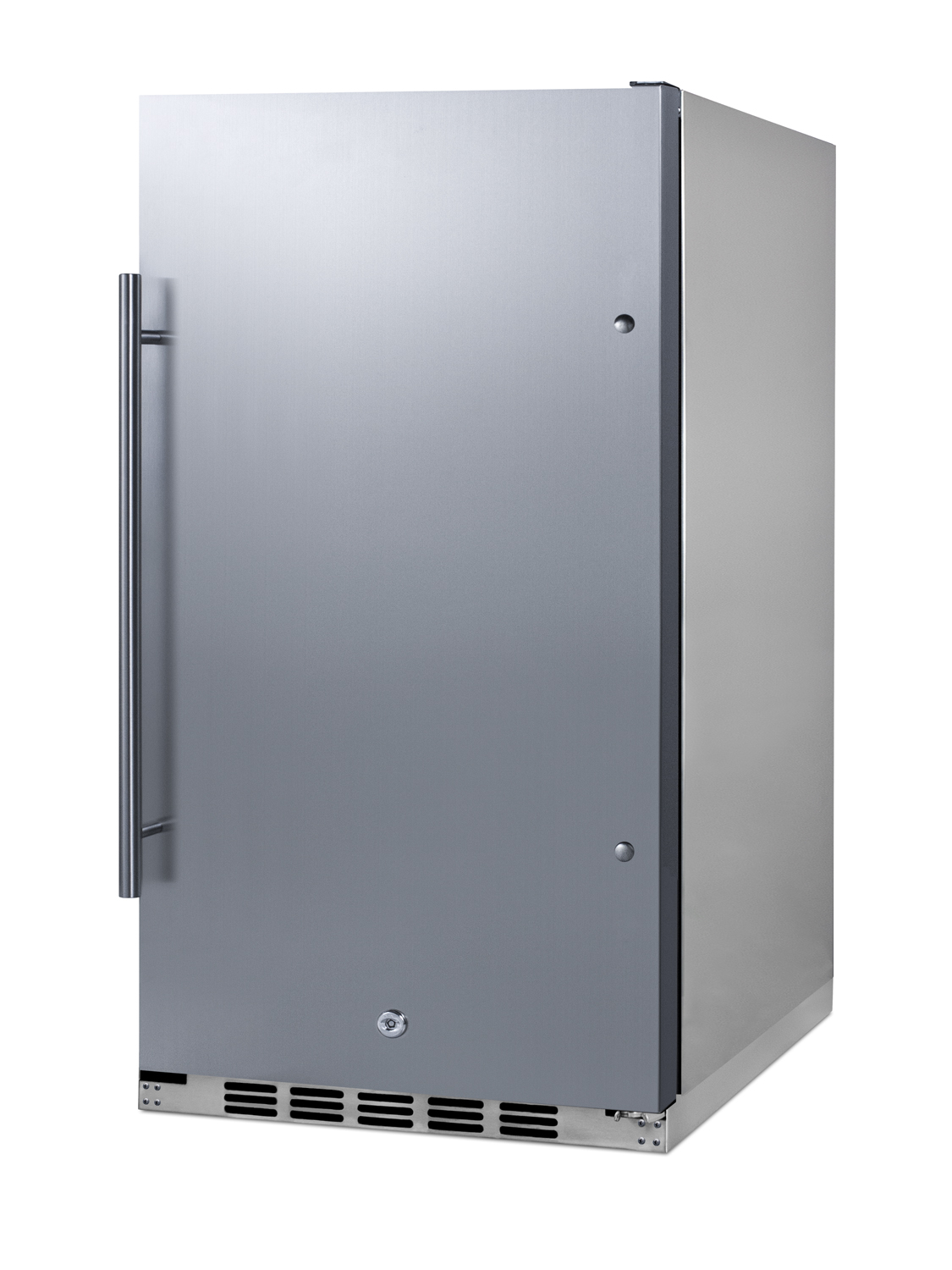 Commercially approved, ENERGY STAR certified all-refrigerator for built-in or freestanding use with a shallow 17.25